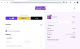 Wonder Monday coupon verification screenshot