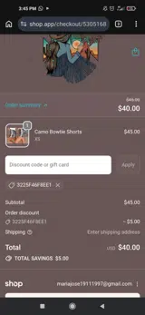 SAFLC5 coupon verification screenshot