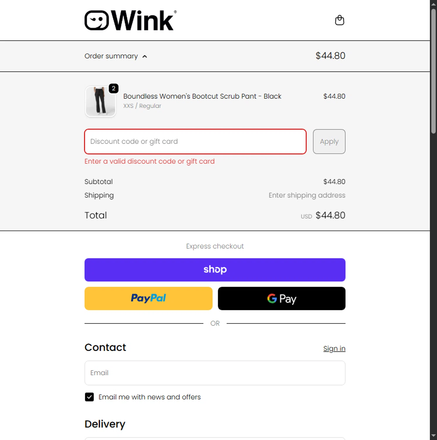 WonderWink promo code screenshot showing code KASHARIE10 applied at WonderWink checkout page. Uploaded by SimplyCodes community member Beaaalmera on Oct 6, 2025