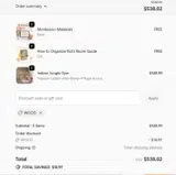 WOOD coupon verification screenshot