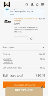 THP2025 coupon verification screenshot