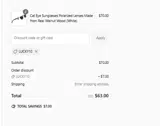 LUCKY10 coupon verification screenshot
