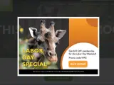 Woodland Park Zoo coupon verification screenshot