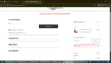 WELCOME coupon verification screenshot
