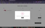 WELCOME coupon verification screenshot