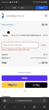 vintagemeetsglam coupon verification screenshot