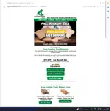 FRESHWOOD coupon verification screenshot
