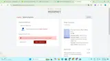 Welcome10 coupon verification screenshot