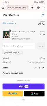 SIMPLYCODES10 coupon verification screenshot