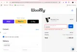 woollyten coupon verification screenshot