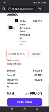 t10 coupon verification screenshot