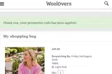 BLOOM10 coupon verification screenshot