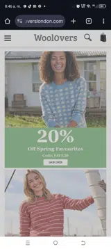 Fave20 coupon verification screenshot