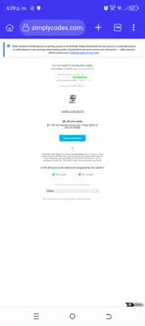 e835cadb263d coupon verification screenshot