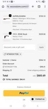 Ntwoox1ton coupon verification screenshot