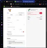 welcome10 coupon verification screenshot