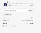 20%OFF coupon verification screenshot