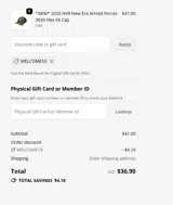 welcome10 coupon verification screenshot