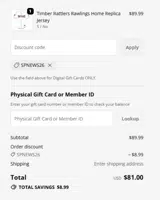 SPNEWS26 coupon verification screenshot