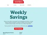 Wordery10 coupon verification screenshot