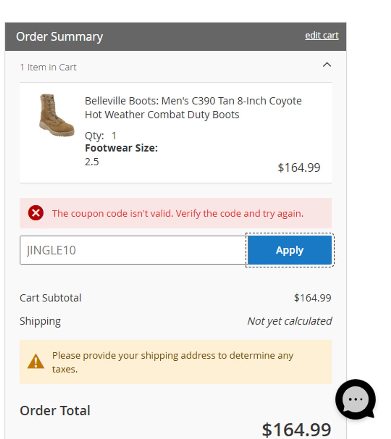 Working Person's Store promo code screenshot showing code JINGLE10 applied at Working Person's Store checkout page. Uploaded by SimplyCodes community member Mortek on Jan 2, 2025