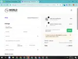 WELCOME10 coupon verification screenshot