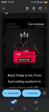 Blacktease coupon verification screenshot