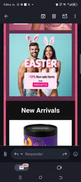 Egghunt10 coupon verification screenshot