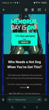 Hero10 coupon verification screenshot