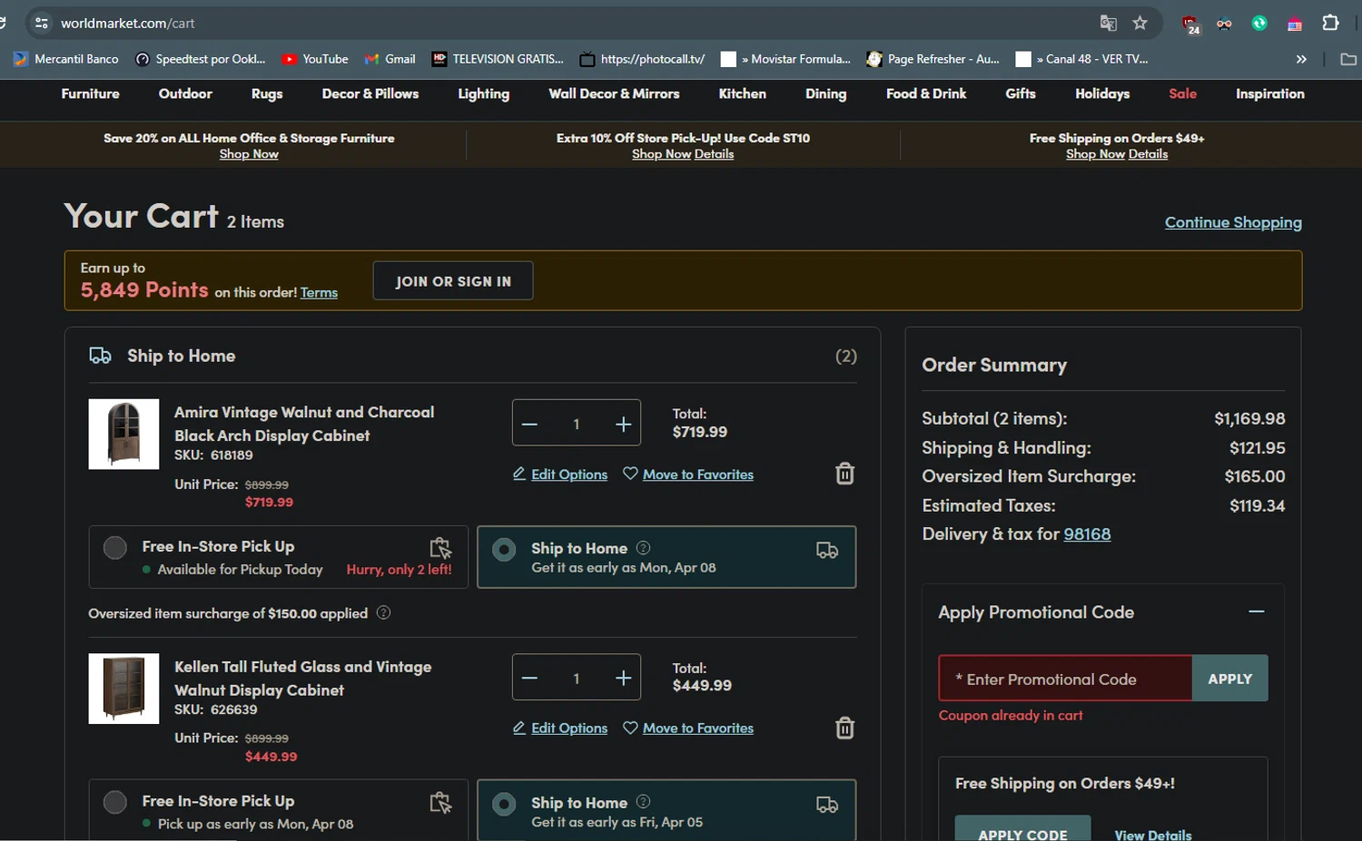 Cost Plus World Market Promo Codes 25 Off April 2024
