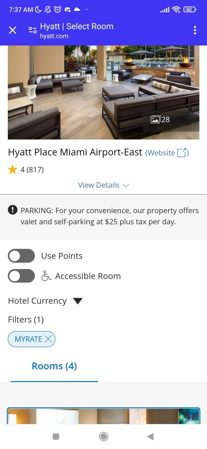 World of Hyatt checkout page showing World of Hyatt promo code box | Screenshot taken by SimplyCodes community member on Dec 31, 2023
