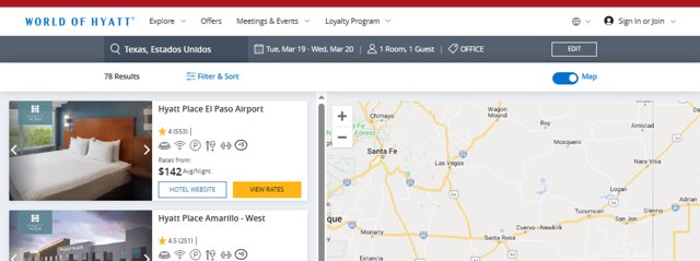World of Hyatt checkout page showing World of Hyatt promo code box | Screenshot taken by SimplyCodes community member on Mar 19, 2024