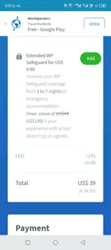 Lexi coupon verification screenshot