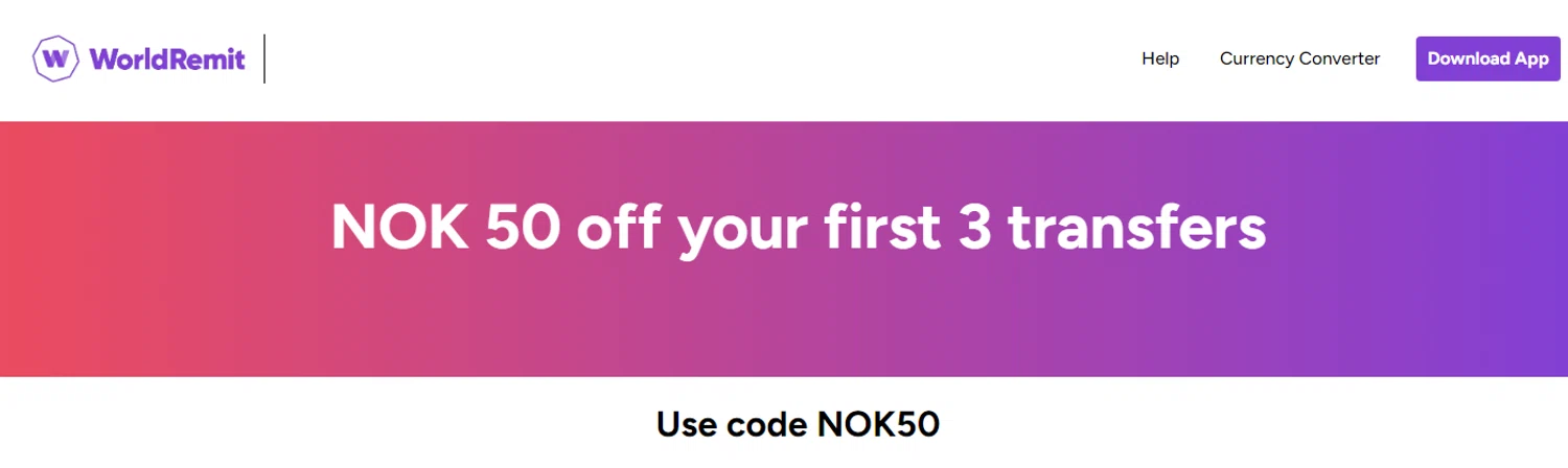 WorldRemit promo code screenshot showing code NOK5O applied at WorldRemit checkout page. Uploaded by SimplyCodes community member Alofoke on Dec 5, 2025