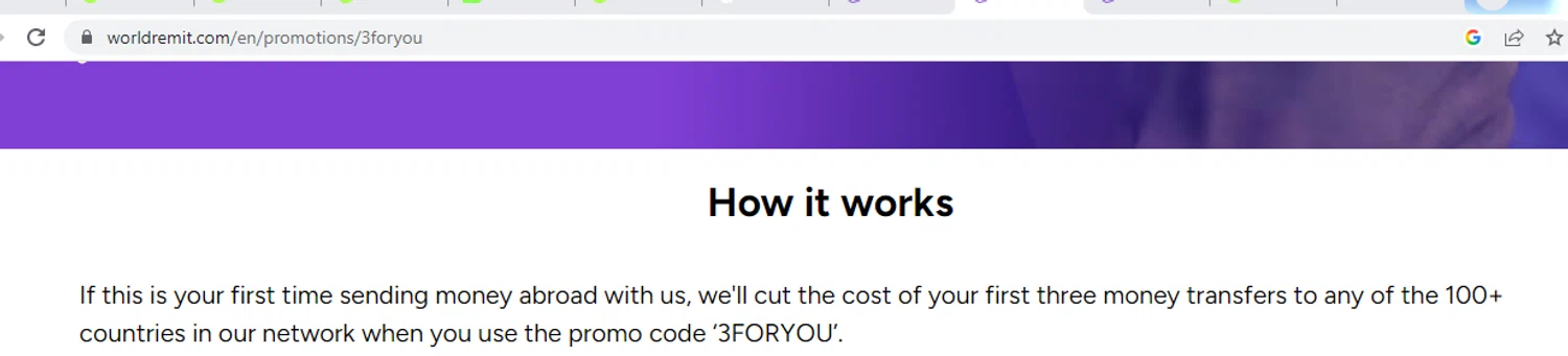 WorldRemit promo code screenshot showing code 3FORYOU applied at WorldRemit checkout page. Uploaded by SimplyCodes community member Alofoke on Aug 16, 2025