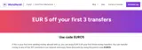 WorldRemit coupon verification screenshot