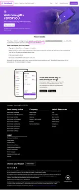 WorldRemit coupon verification screenshot
