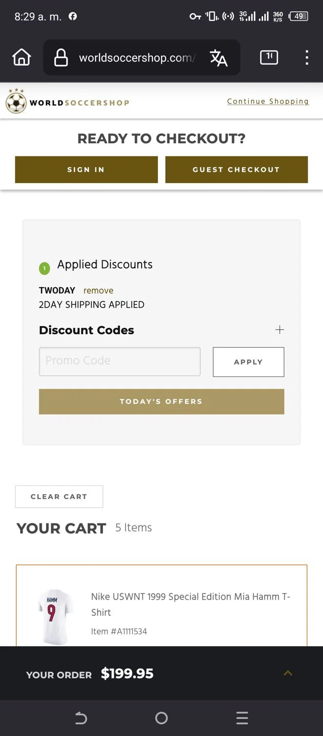 World Soccer Shop Promo Codes 20 Off August 2024