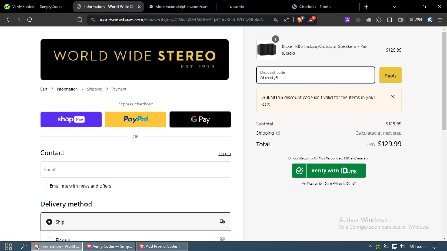 World Wide Stereo Promo Codes 25 Off May 2024
