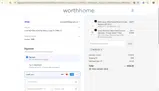 Worth Home Products coupon verification screenshot