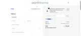 Worth Home Products coupon verification screenshot
