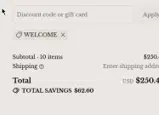 Worthy Wear coupon verification screenshot