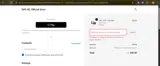 TENERE5 coupon verification screenshot