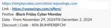 BUMPERBFCM coupon verification screenshot