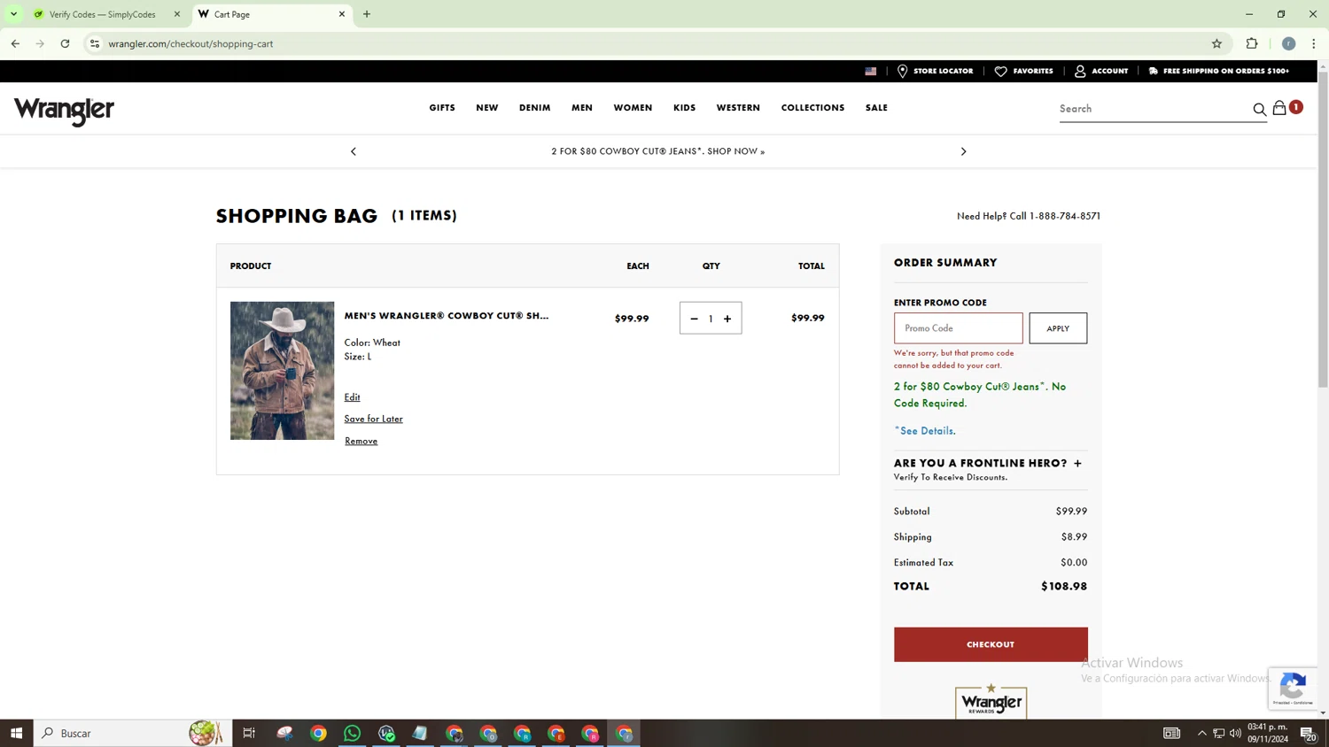 Wrangler Promo Codes - 15% Off | January 2025