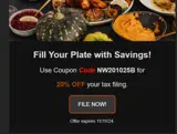 Wrench coupon verification screenshot