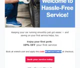 Wrench coupon verification screenshot