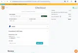 THANKYOU10 coupon verification screenshot