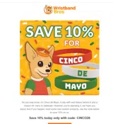 CINCO26 coupon verification screenshot