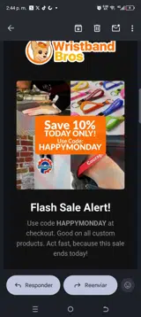 HAPPYMONDAY coupon verification screenshot